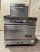 FRANKLIN CHEF HEAVY DUTY COMMERCIAL FRANKLIN CHEF GAS 4 BURNER BUILT IN STOVE RANGE WITH OVEN ON CASTER - Bargains R Ours - #collection_name#