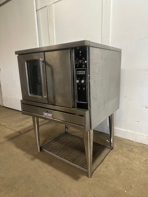 GARLAND IC0 - G - 10 NATURAL GAS FLOOR MODEL CONVECTION OVEN 80,000 BTU - Second Life - Equipment - collection_name