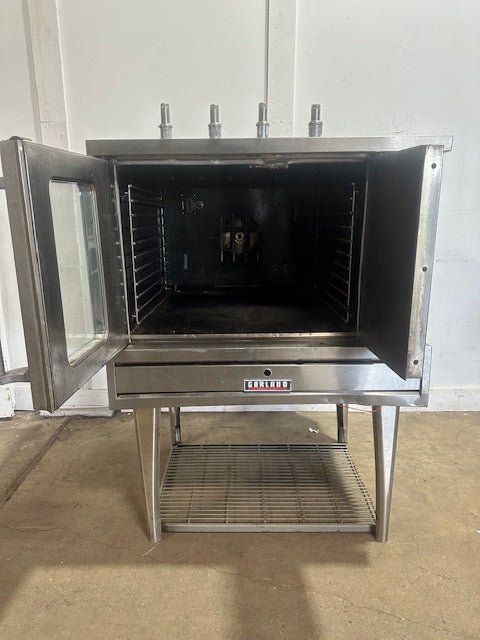 GARLAND IC0 - G - 10 NATURAL GAS FLOOR MODEL CONVECTION OVEN 80,000 BTU - Second Life - Equipment - collection_name