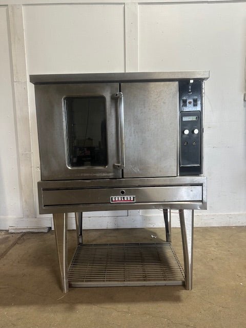 GARLAND IC0 - G - 10 NATURAL GAS FLOOR MODEL CONVECTION OVEN 80,000 BTU - Second Life - Equipment - collection_name