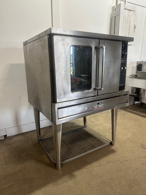 GARLAND IC0 - G - 10 NATURAL GAS FLOOR MODEL CONVECTION OVEN 80,000 BTU - Second Life - Equipment - collection_name