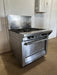 "GARLAND M44R" H.D NATURAL GAS COMMERCIAL 4 BURNERS STOVE WITH OVEN - Second Life-Equipment-collection_name