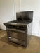 "GARLAND M44R" H.D NATURAL GAS COMMERCIAL 4 BURNERS STOVE WITH OVEN - Second Life-Equipment-collection_name
