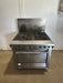 "GARLAND M44R" H.D NATURAL GAS COMMERCIAL 4 BURNERS STOVE WITH OVEN - Second Life-Equipment-collection_name