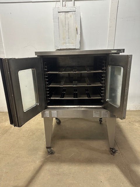 "GARLAND MASTER 450"H.D COMMERCIAL ELECTRIC CONVECTION OVEN ON CASTER,480V 3PH - Second Life - Equipment - collection_name