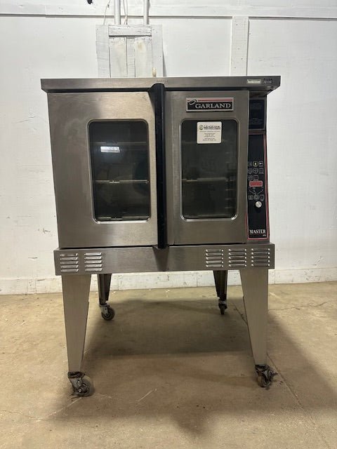 "GARLAND MASTER 450"H.D COMMERCIAL ELECTRIC CONVECTION OVEN ON CASTER,480V 3PH - Second Life - Equipment - collection_name