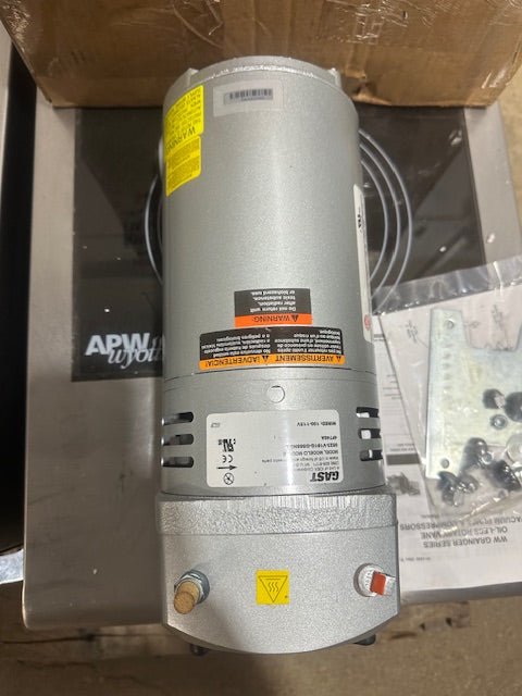 GAST 0523 - V191Q - G588NDX Compressor/Vacuum Pump, 1/4 Hp, 1 Ph, 115/230V RPM 1725 - Second Life - Equipment - collection_name