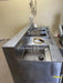 GILES 3 BANK ELECTRIC FRYERS/ DUMPSTER AND PASTA COOKER WITH AUTO LIFT 4 BASKETS - Bargains R Ours - #collection_name#