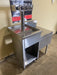 GLAS TENDER BEVERAGE COUNTER TABLE STATION WITH BEER 4 KEGS TOWER DISPENSER - Bargains R Ours - #collection_name#