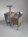 GLAS TENDER BEVERAGE COUNTER TABLE STATION WITH BEER 4 KEGS TOWER DISPENSER - Bargains R Ours - #collection_name#