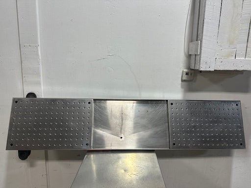"GLAS TENDER" COMMERCIAL STAINLESS STEEL 70 1/8"W DRAIN BOARD - Second Life - Equipment - collection_name