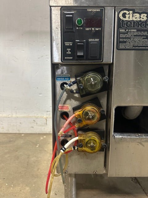 "GLAS TENDER GT - 10" LOW TEMP UNDERCOUNTER/UNDERBAR GLASSWASHER , 1PH 115V - Second Life - Equipment - collection_name