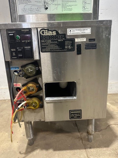 "GLAS TENDER GT - 10" LOW TEMP UNDERCOUNTER/UNDERBAR GLASSWASHER , 1PH 115V - Second Life - Equipment - collection_name