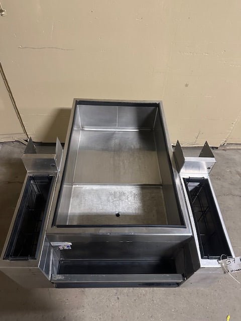 GLASTENDER COLD PLATE ICE BIN BARTENDER STATION WITH SPEED RAIL - Bargains R Ours - #collection_name#