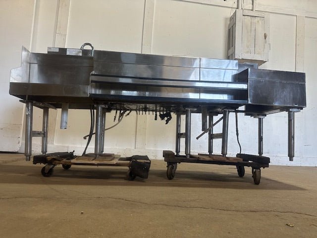 GLASTENDER IBA - 30 - OP8 UNDER BAR SINK, COLD PLATE, DRAIN BOARD and SPEED RAIL - Second Life - Equipment - collection_name