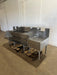 GLASTENDER IBA - 30 - OP8 UNDER BAR SINK, COLD PLATE, DRAIN BOARD and SPEED RAIL - Second Life - Equipment - collection_name