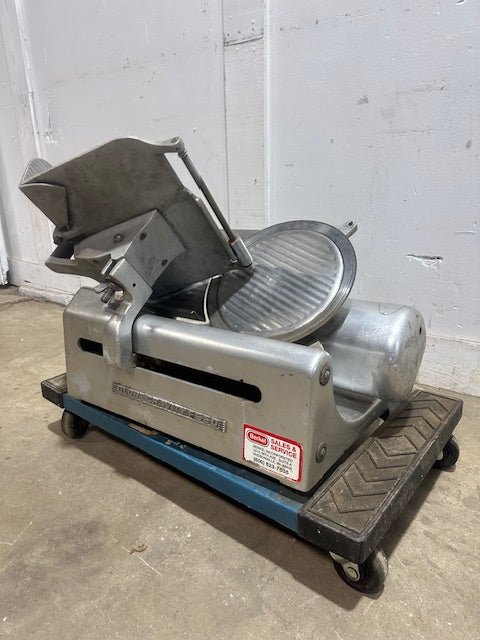 "GLOBE GRAVITY FEED 610" H.D COMMERCIAL COUNTERTOP 11" BLADE MEAT SLICER - Second Life - Equipment - collection_name