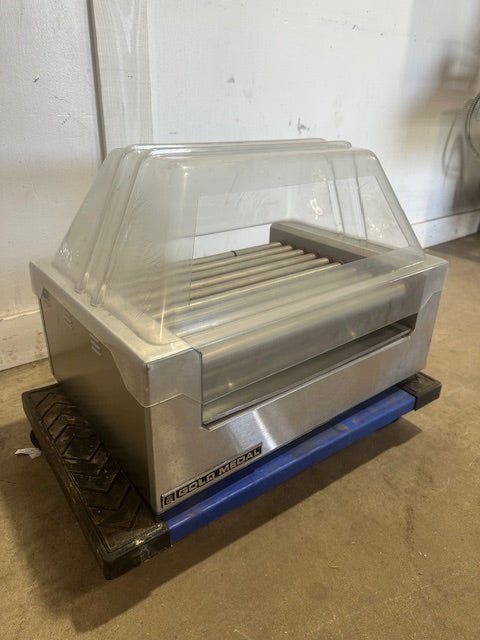 "GOLD MEDAL 8023" 120v 1ph COUNTERTOP HOTDOG/TORNADO ROLLER GRILL - Second Life - Equipment - collection_name