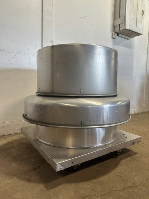 "GREENHECK 6B - 180 - 4 - X"H.D COMMERCIAL UPBLAST EXHAUST FAN (30" x 30" BASE) - Second Life - Equipment - collection_name