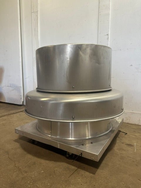 "GREENHECK 6B - 180 - 4 - X"H.D COMMERCIAL UPBLAST EXHAUST FAN (30" x 30" BASE) - Second Life - Equipment - collection_name