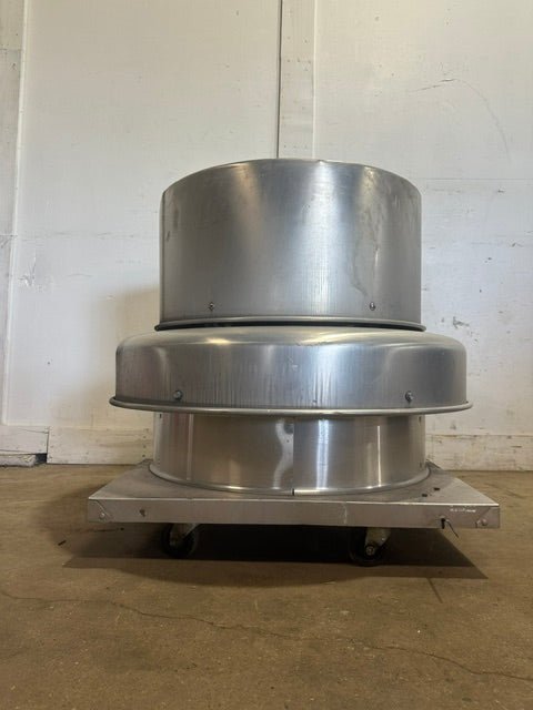 "GREENHECK 6B - 180 - 4 - X"H.D COMMERCIAL UPBLAST EXHAUST FAN (30" x 30" BASE) - Second Life - Equipment - collection_name