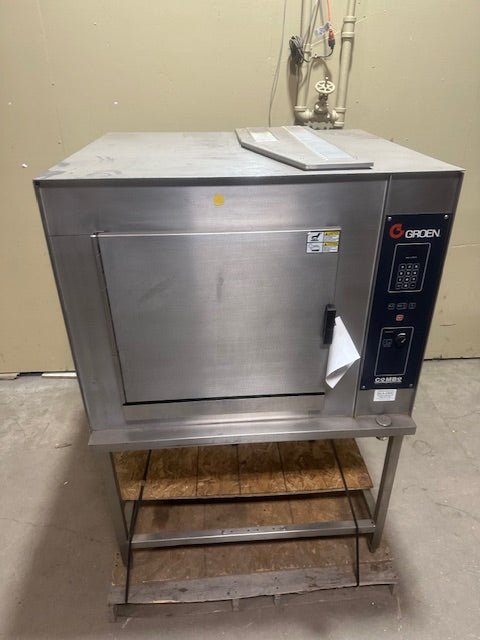 "GROEN" COMBI OVEN ON STAND ( NATURAL GAS) - Bargains R Ours - #collection_name#