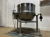 GROEN DLT - 40 DIRECT STEAM 40 GALLON MANUAL TILT STEAM KETTLE w/ ATTACHED HOT/COLD FAUCET - Second Life - Equipment - collection_name