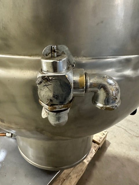 GROEN ELECTRIC JACKETED ALL IN ONE 60 GALLON STEAM KETTLE MANUAL TILT SELF CONTAINED - Bargains R Ours - #collection_name#