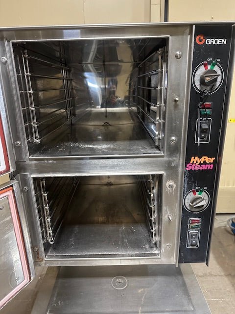 GROEN GAS STEAMER CONVECTION OVEN WITH 12 RACKS MODEL HY - 6GSTEAMER - Bargains R Ours - #collection_name#