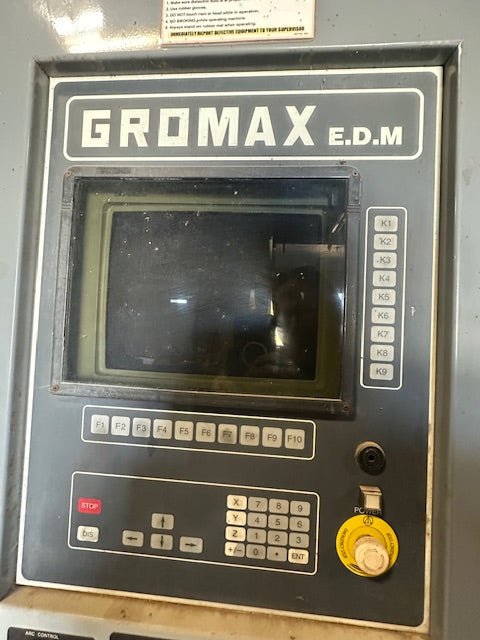 GROMAX CNC SINKER, CONTROL PANEL AND COOLANT PUMP WITH TANK - Bargains R Ours - #collection_name#