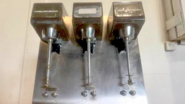 Hamilton Beach Commercial Drink Milkshake Mixer 3 Head Model 950 - Second Life - Equipment - collection_name
