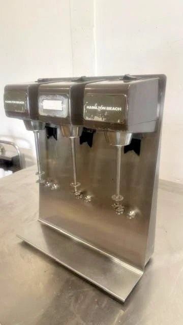 Hamilton Beach Commercial Drink Milkshake Mixer 3 Head Model 950 - Second Life - Equipment - collection_name