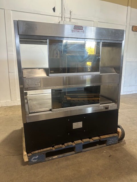 HARDT 2 TIERED COMBO ZONE 4 208/120V DUAL SERVICE HOT CASE DISPLAY MERCHANDISER - Second Life - Equipment - collection_name
