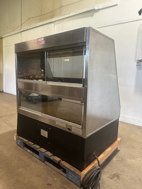 HARDT 2 TIERED COMBO ZONE 4 208/120V DUAL SERVICE HOT CASE DISPLAY MERCHANDISER - Second Life - Equipment - collection_name