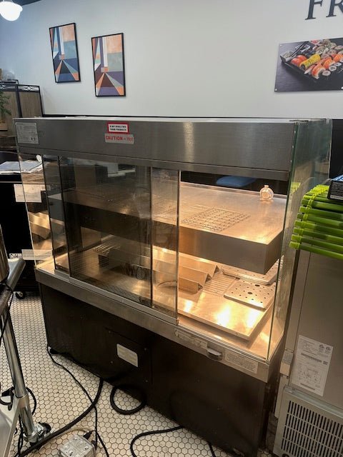 "HARDT ZONE 4"208/120 V DUAL LAYER HEATED,LIGHTED HOT DISPLAY SELF - SERVICE CASE - Second Life - Equipment - collection_name