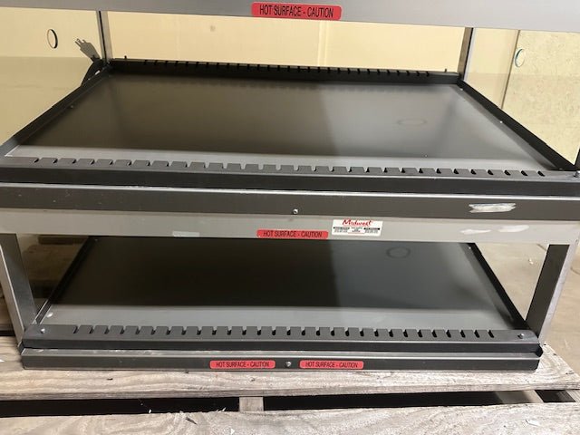 HATCO GLO - RAY HEATING DISPLAY SHELF ELECTRIC WITH 2 SHELVES MODEL GRSDS - 360 - Bargains R Ours - #collection_name#