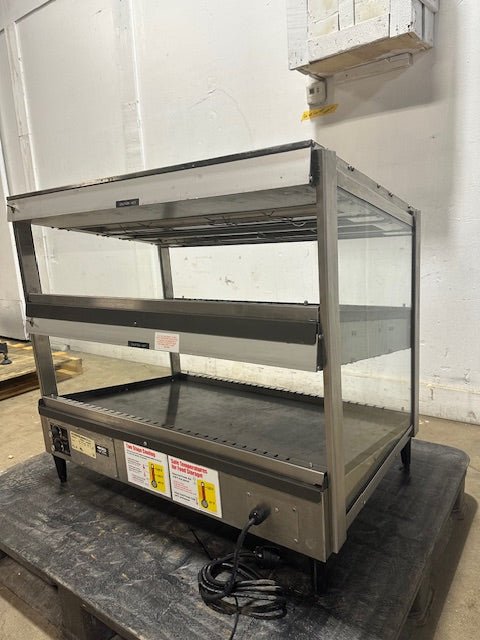 "HATCO GRSDS - 36D"COUNTER TOP 2SHELVES FOOD WARMER 32.5"H 36"W 26"D, 120V 1PH - Second Life - Equipment - collection_name