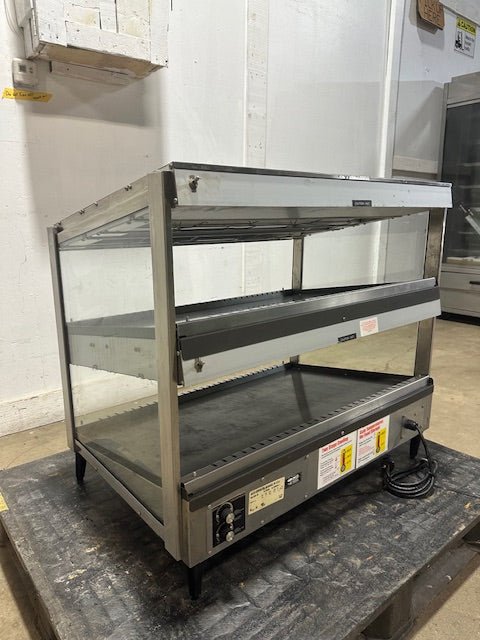 "HATCO GRSDS - 36D"COUNTER TOP 2SHELVES FOOD WARMER 32.5"H 36"W 26"D, 120V 1PH - Second Life - Equipment - collection_name