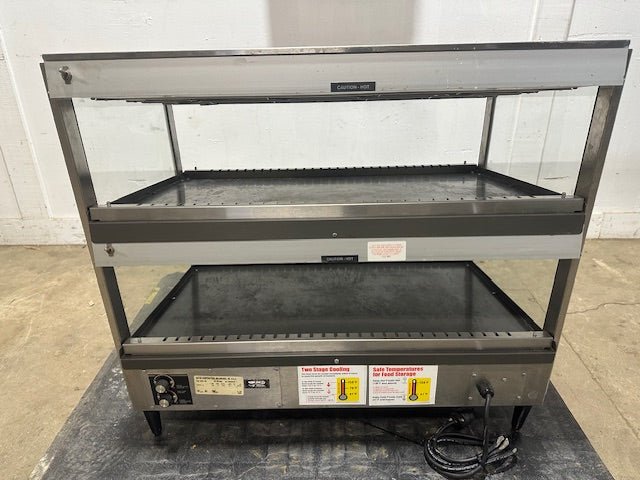 "HATCO GRSDS - 36D"COUNTER TOP 2SHELVES FOOD WARMER 32.5"H 36"W 26"D, 120V 1PH - Second Life - Equipment - collection_name