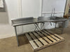 H.D COM S.S LEFTSIDE CLEAN TABLERIGHT SIDE DIRTY TABLE W/SINK FOR DISHWSHER - Second Life - Equipment - collection_name