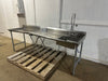 H.D COM S.S LEFTSIDE CLEAN TABLERIGHT SIDE DIRTY TABLE W/SINK FOR DISHWSHER - Second Life - Equipment - collection_name