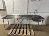 H.D COM S.S LEFTSIDE CLEAN TABLERIGHT SIDE DIRTY TABLE W/SINK FOR DISHWSHER - Second Life - Equipment - collection_name