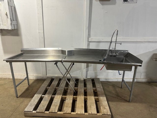 H.D COM S.S LEFTSIDE CLEAN TABLERIGHT SIDE DIRTY TABLE W/SINK FOR DISHWSHER - Second Life - Equipment - collection_name
