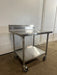 HD COMMERCIAL ALL STAINLESS STEEL 40.5"H x 36 1/4"W x 30"D FOOD PREP TABLE ON CASTER - Second Life - Equipment - collection_name