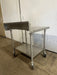 HD COMMERCIAL ALL STAINLESS STEEL 40.5"H x 36 1/4"W x 30"D FOOD PREP TABLE ON CASTER - Second Life - Equipment - collection_name