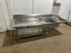H.D COMMERCIAL S.S LEFT SIDE DIRTY TABLE W/SINK FOR DISHWSHER - Second Life - Equipment - collection_name