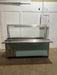 H.D COMMERCIAL S.S REFRIGERATED BUFFET TABLE W/SNEEZE GUARD ON CASTERS,120V 1PH - Second Life - Equipment - collection_name