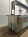 H.D COMMERCIAL S.S REFRIGERATED BUFFET TABLE W/SNEEZE GUARD ON CASTERS,120V 1PH - Second Life - Equipment - collection_name
