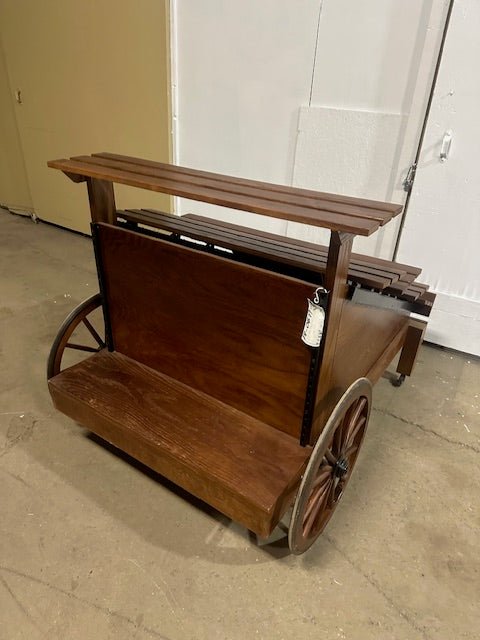 HD COMMERCIAL WOODEN BAKERY /SUNDRY DISPLAY MERCHANDISER WAGON - Bargains R Ours - #collection_name#