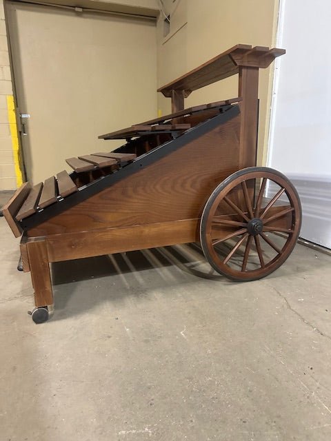 HD COMMERCIAL WOODEN BAKERY /SUNDRY DISPLAY MERCHANDISER WAGON - Bargains R Ours - #collection_name#